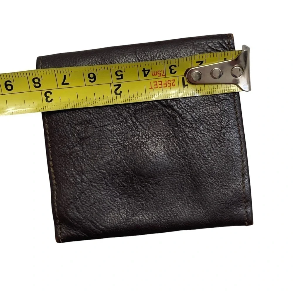 Dior Christian Dior brown vintage coin wallet